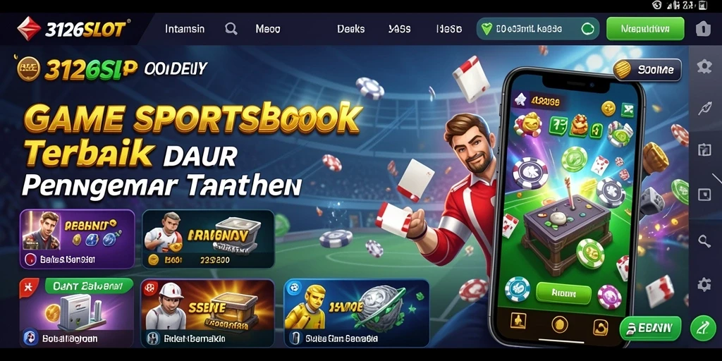 Tampilan aplikasi 3126SLOT dengan antarmuka taruhan yang menarik.