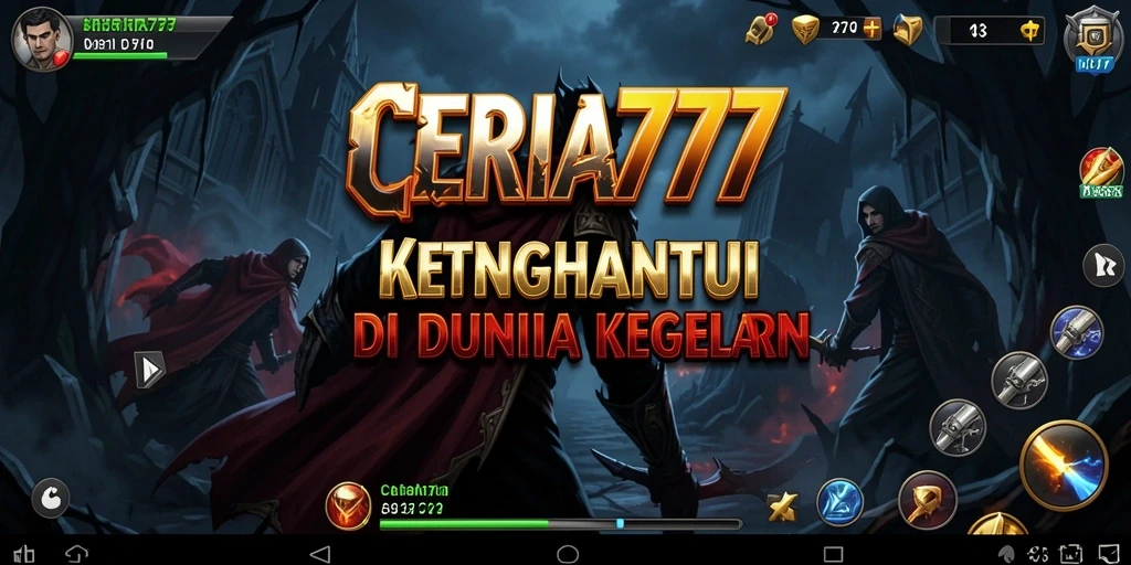 Tampak menakutkan dengan suasana gelap dan ketegangan tinggi.