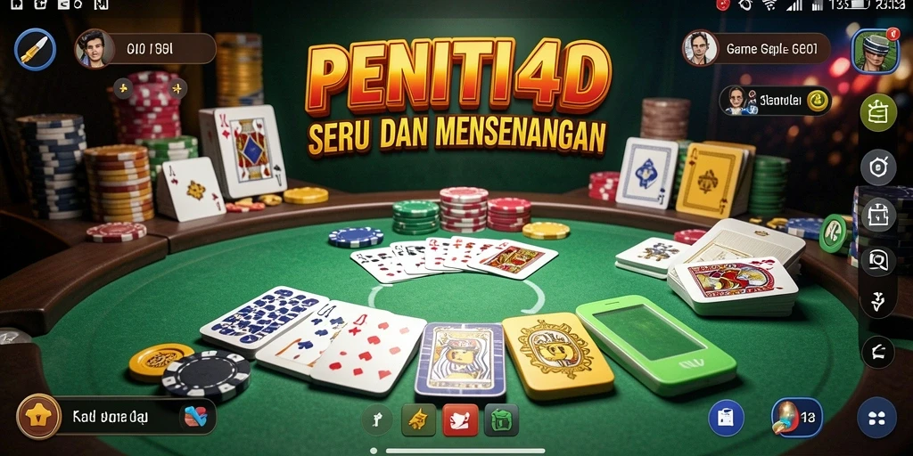 Tampilan gameplay PENITI4D yang seru dan interaktif.