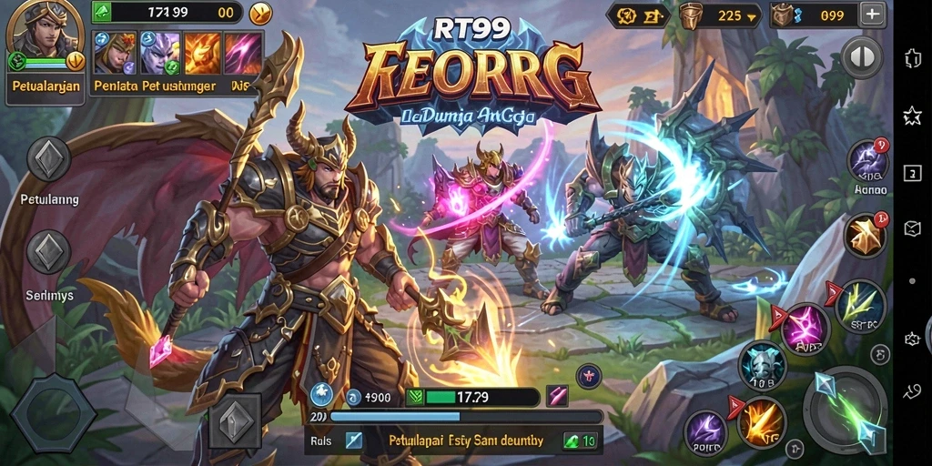 Gameplay seru ARPG dengan petualangan epik dan grafis memukau.